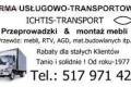 Usugi Transportowe-przeprowadzki yrardw Warszawa